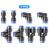 TAILONZ PNEUMATIC 10mm od Push to Connect Fittings Pneumatic Fittings