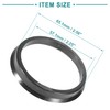ACROPIX 57.1 to 65.1mm Hub Centric Rings Black - Pack