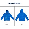 Lands' End Kids Packable Hooded Down Puffer Jacket Coat, Nautical
