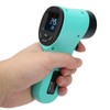 Temperature Measuring Gun NonContact Infrared Portable Handheld Thermometer HW550(Green )