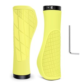 Bicycle Grips Ergonomic Handlebar Grips Bicycle Made of Non-Slip Rubber 22.2 mm Bicycle Grips Bike Handlebar Grips Bicycle Handlebar Grips for MTB, Trekking Bike, E-Bike, City Bike, Road Bike and
