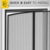 TOPOST Mosquitero Magnetico para Puerta Pocket y Cortina 100x210 CM,