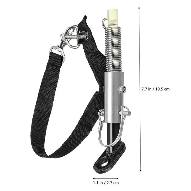 Bicycle Trailer Coupling - Bicycle Towing Hitch with Locking Pin,