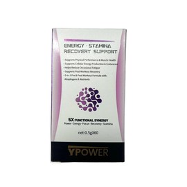 Ypower Pre Workout Energy Supplement – Vegan Capsules with B Complex, Taurine & D-Ribose, Supports Stamina, Mental Focus & Performance, 50 Count