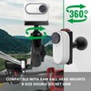 1 "Ball Mount Adapter for Insta360 GO3s Magnetic Quick Mount