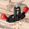 PEESHON Hand Milling Planer, Basic Planer, Single-Handed Plane with Adjustable