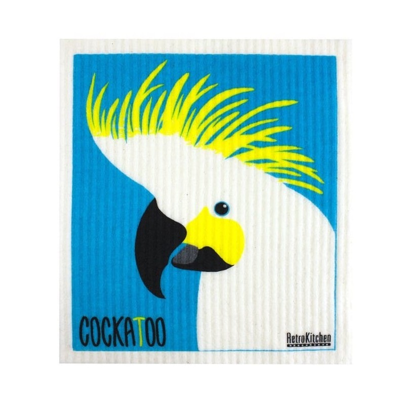 RetroKitchen Swedish Dish Sponge Cloth 5 Pack Bundle - Animals