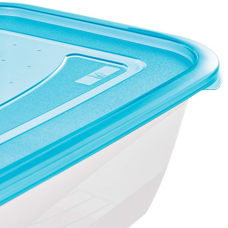 Keeeper Storage Container Set Purple Transparent