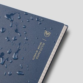 EMSHOI Lined Journal Spiral Notebook 7.48" x 10.15" - 3 Pack 480 Pages 100gsm Thick Paper, B5 Large Notebooks College Ruled, Plastic Hardcover Journals for Writing Women Men Work School Supplies