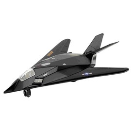 8 F-117 Nighthawk Stealth Strike Fighter Pull Back Action Metal Diecast Plane by Playmaker Toys