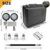 KUNGJUER Cylinder Leak Down Tester Kit, Cylinder Gas Leakage Detector