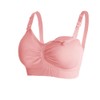 Oliaekd 4 Pieces Pregnancy Nursing Bra Seamless Nursing Bra with