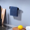Taozun Hand Towel Bar Bathroom Towel Holder Black Single Towel