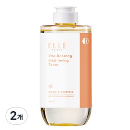ELLE PARIS Vita Ampoule Toner, 2 units, 500ml / ELLE PARIS 비타 앰플 토너, 2개, 500ml