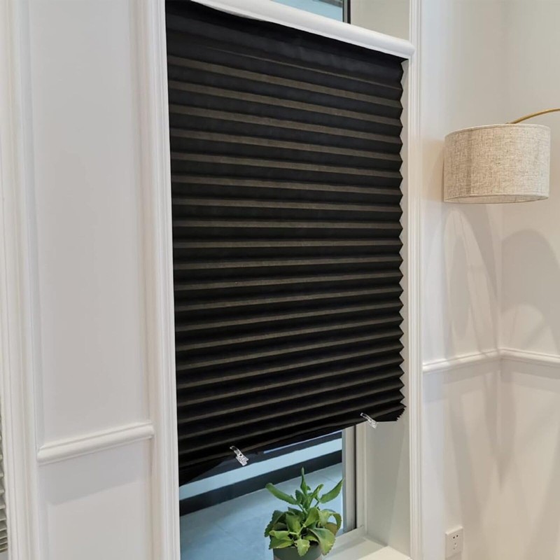 8 Clips for Pleated Paper Blinds Shades, Clear Plastic Blinds