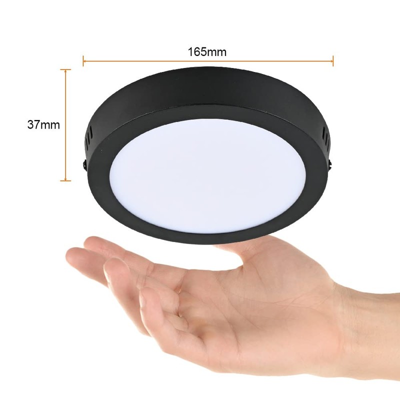 Tecnolite Lámpara Plafón LED de Sobreponer 12 W, Luz de