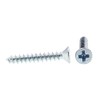 Prime-Line 9033969 Wood Screws, Flat Head, Phillips Drive, 2 X