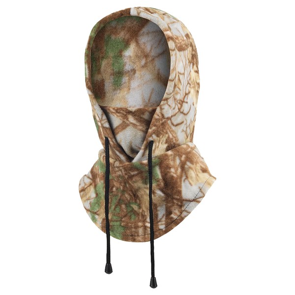TAGVO Hunting Balaclava Face Mask, Windproof Camouflage Lightweight Hunting Tactical Training Balaclava with Adjustable Drawstring, Motorcycle Balaclava for Outdoor Use - Elastic Universal Size,