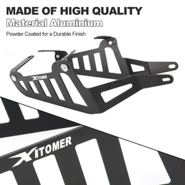 Xitomer Side Carrier Compatible with CB500X 2019-2023 Saddlebag Support Racks Motorcycle Pannier Racks Fit for CB500X Luggage Rack Crash Bars