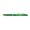 Pilot FriXion Clicker 07 Erasable Retractable Pen Light Green Ink
