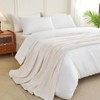 Aganear Waffle Blanket - Lightweight Breathable Summer Blanket of 50%