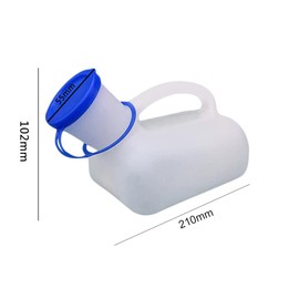 Unisex Urinal for Car,Urine Bottle Travel Pee Bottle Urinal for Women | Spill Proof Urine Bottle with Funnel and Lid for Camping, Car and Travel Buniq