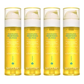 Max Clinic Purity Talk Brightening Oil Foam Cleanser, 110g, 4 pieces / 맥스클리닉 퓨리티톡 브라이트닝 오일 폼 클렌저, 110g, 4개