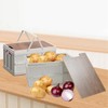 Xbopetda Kitchen Vegetable Storage Set of 2, Plastic Potato and