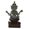 Aquarium Buddha Statue Decoration, Ancient Buddha Statue Decor Underwater Landscape