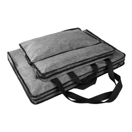 Large Artists Carry Bag A2 Drawing Board Bag Moisture Proof Sketch Pad Shoulder Bag with Handle 4K Art Portfolio Case Portable Tote Bag 8K Painting Sketching Storage Bag for Palette Brushes Pencils