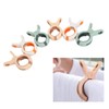 6PCS Beach Towel Clips Multifunctional Rustproof Windproof Quilt Drying Clip