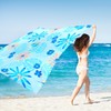 Alarmore Beach Blanket Waterproof Sandproof, 9 Ft X 10 Ft