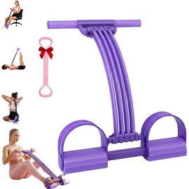 Genérico Pedal Resistance Band with Handle, Multifunctional Pedal Resistance Band, 2026 New Dopamine Resistance Bands with Handles, Equipment for Full Body Workout, Stretching