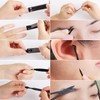 Manicure Set 10pcs Professional Nail Clippers Kit Pedicure Care Tools-Stainless