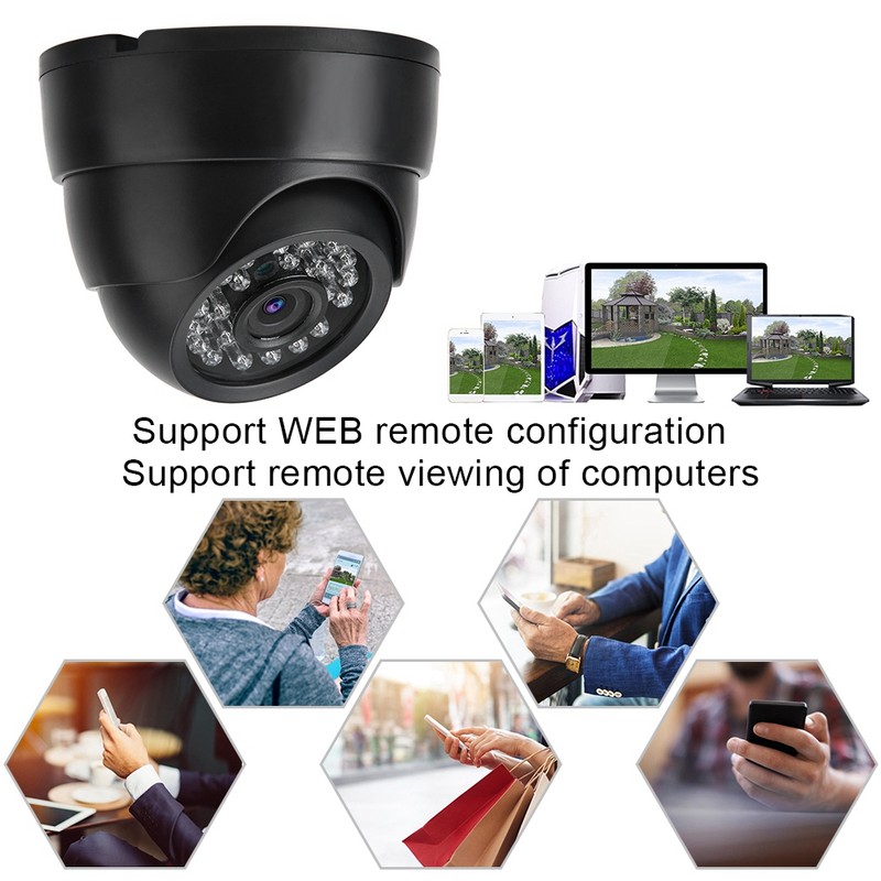 Dome Wide angle Safety Camera Infrared IR Night Home Security
