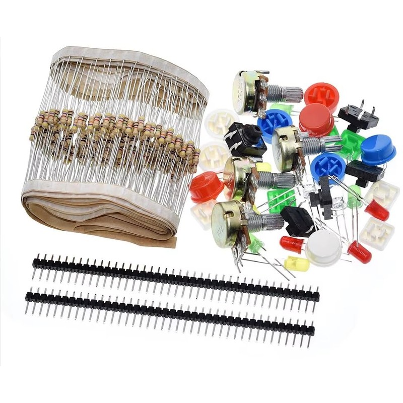TECNOIOT 1 x Practical Portable Resistor Kit for Starter Kit