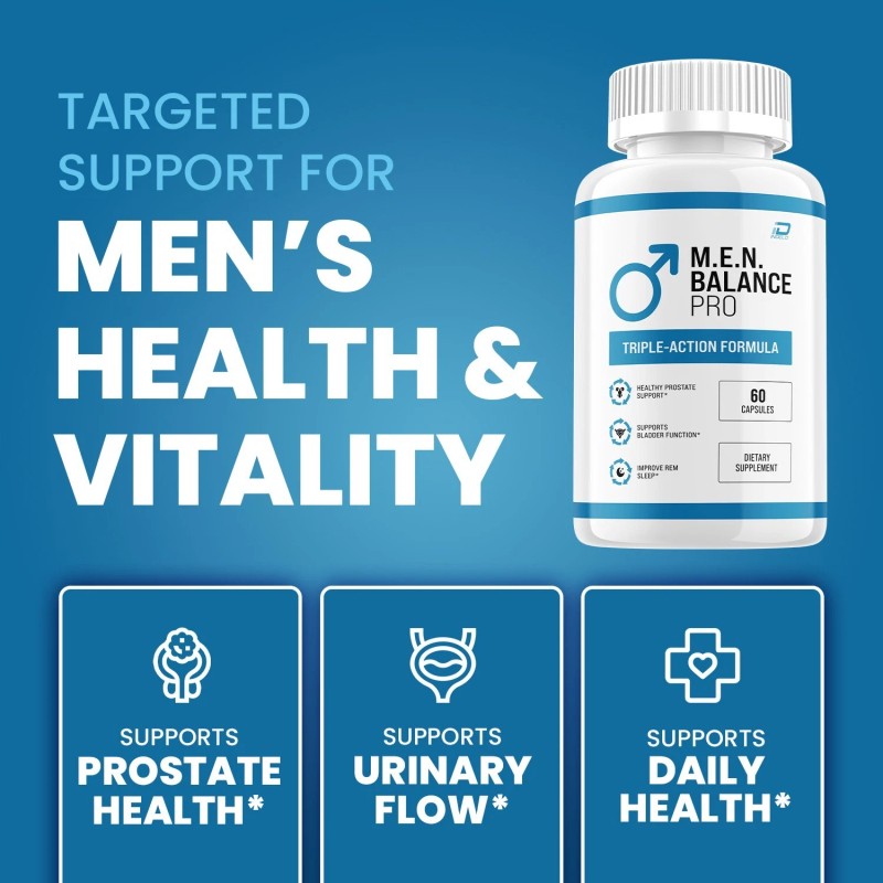 Avenura (3 Pack) M.E.N Balance Pro Supplement for Men –