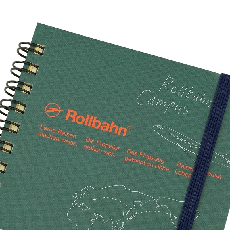 Delphonics Campus x Rollbahn Memo with Pocket, M (Blackboard))