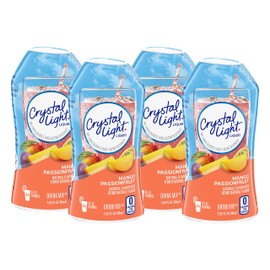Crystal Light Mango Passionfruit Liquid Drink Mix, Caffeine Free, 1.62 fl oz. (Pack of 4)