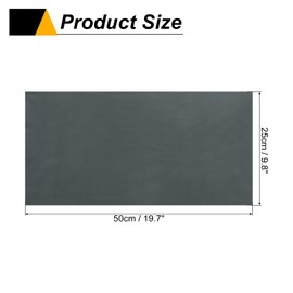 HARFINGTON Summer Cooling Neck Gaiter Sun Protection Face Mask Fishing Neck Gaiter Unisex Sunscreen Breathable Bandana for Cycling Outdoor Sports, Deep Gray