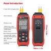 TASI TA612B 2 Channels K/ J Type Thermocouple Thermometer -200~1372℃/