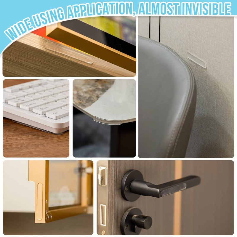 Cabinet Door Bumper, Cabinet Bumpers Clear Self Adhesive Rubber Bumpers