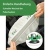 4Pcs Car Polisher Pad Bonnet Set Soft Microfiber Polishing Bonnet
