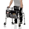 Multi Pocket Oxford Cloth Walker Storage Bag Wheelchair Side Hanging