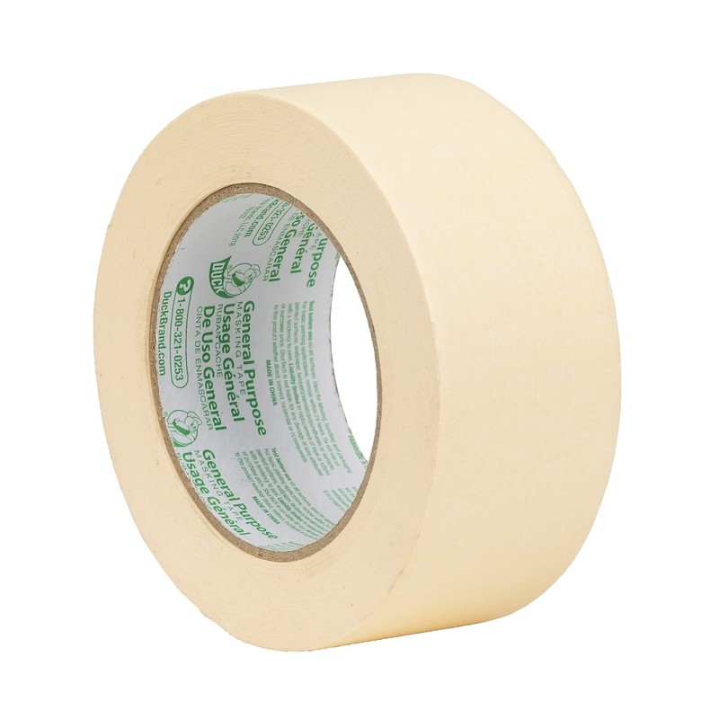 Duck Brand 394700 General Purpose Masking Tape, 1.88-Inch by 60-Yard,