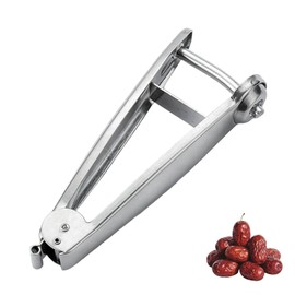 1 Pcs Stainless Steel Handheld Multi-Purpose Pitter – Removes Pits from Cherries, Olives, Red Dates & More with Ease
