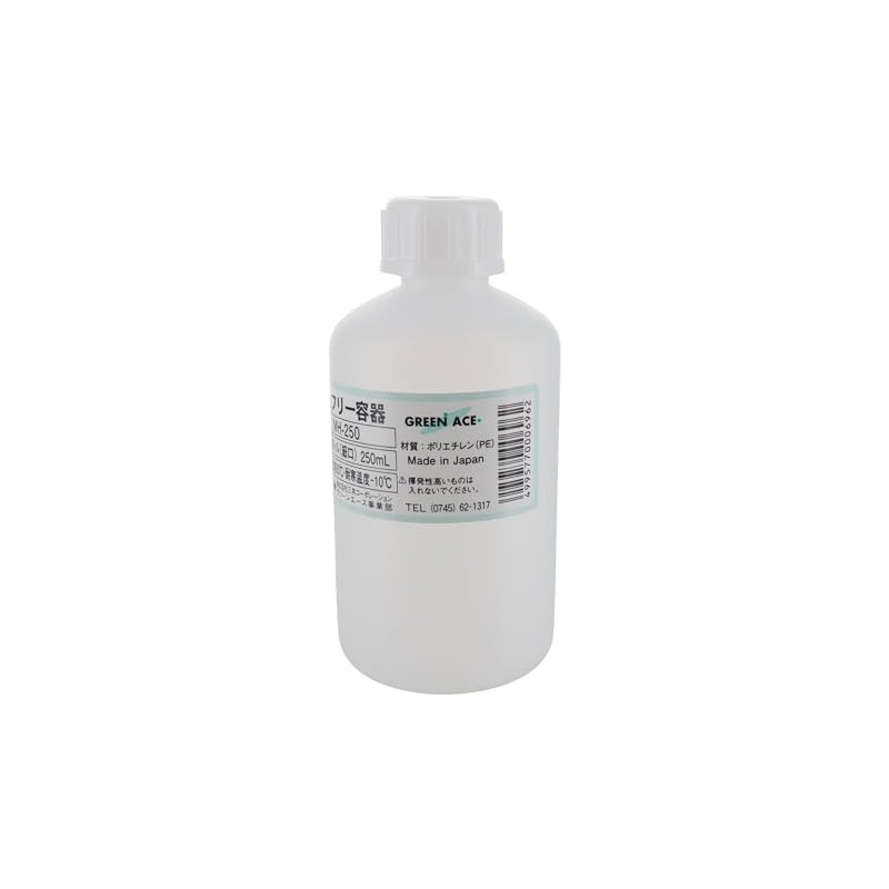 Sankyo Corporation GA Round Bottle (Thin Mouth) 8.5 fl oz