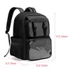 Prokva Ita Bag Pin Display Backpack with Inserts for Pins,