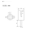 Hexagonal Drill Bit Tuning Peg Winder For Electric Acoustic Guitar