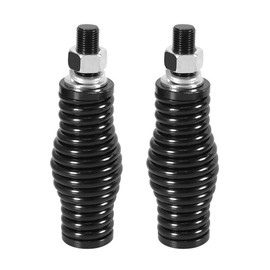 YIUIY 2PCS M12 Heavy-Duty Antenna Spring Mount LED Whip Light Spring 1/2" Spring Mount CB Antenna Spring Mount Compatible with Trucks Car RZR UTV Can Am ATV Truck Off Road